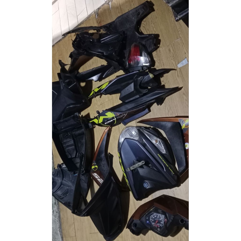 Body 1 Set+Halus Dan Kasar Yamaha Mio M3/Original Copotan