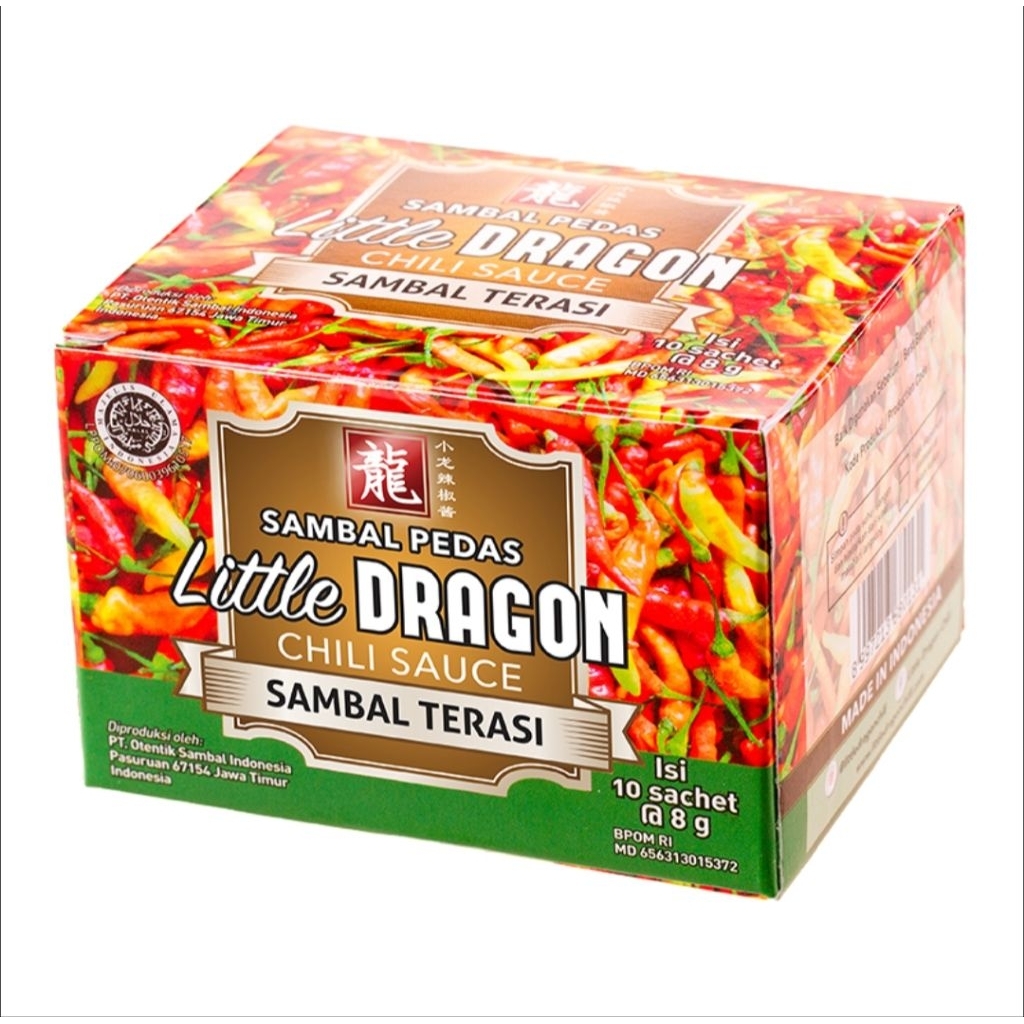 Little Dragon Sambal Terasi Sachet 10 x 8g