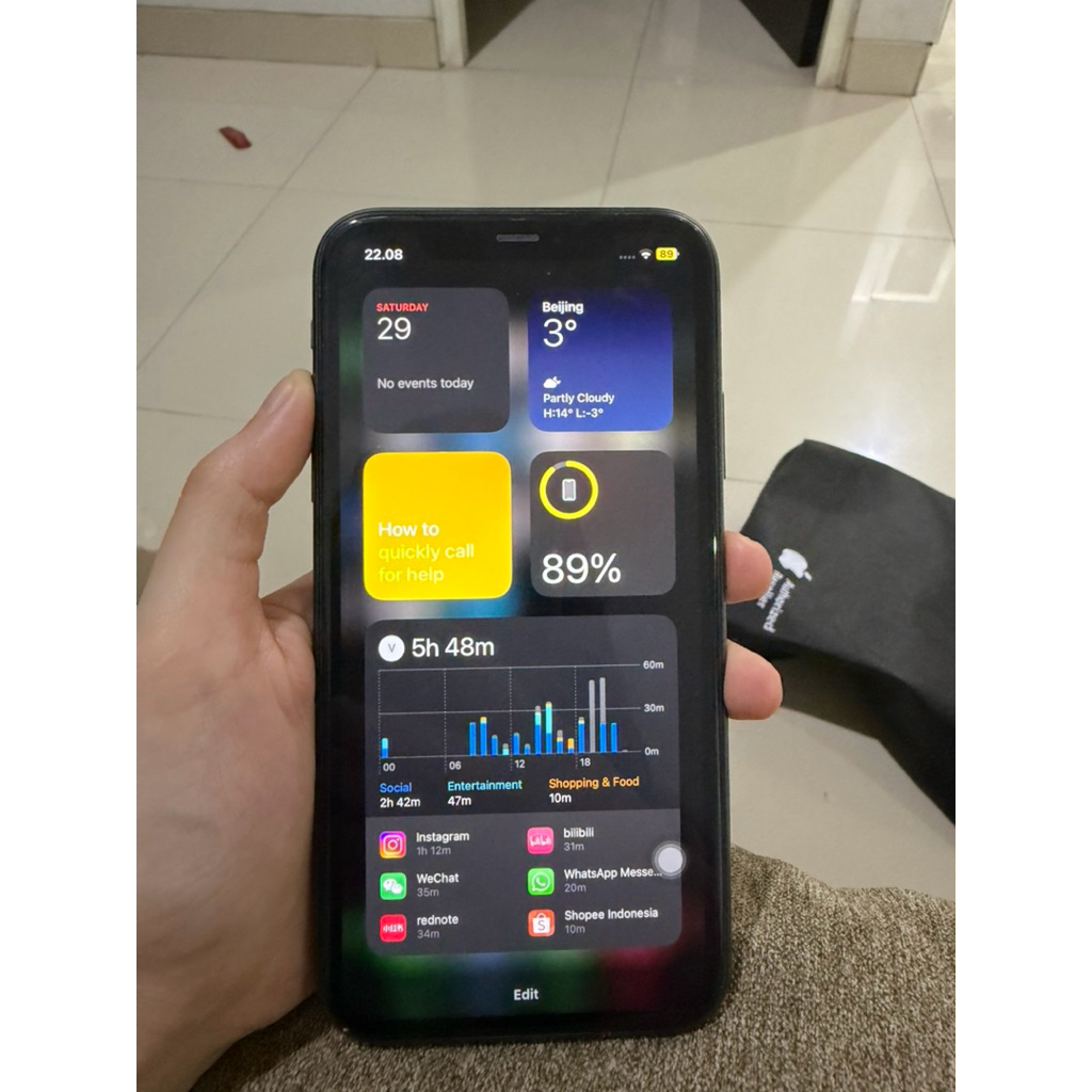 Iphone 11 64gb Ex Ibox Second