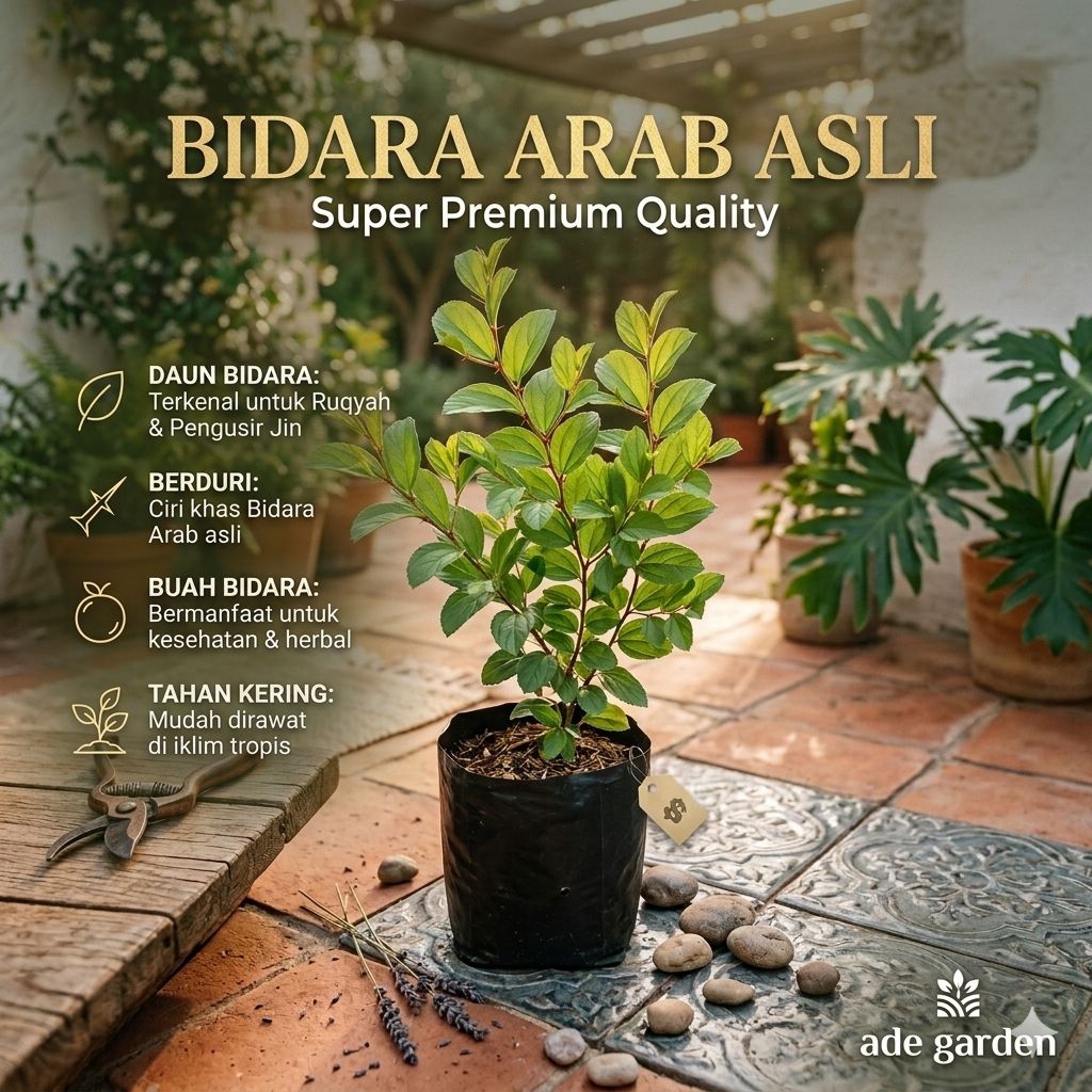 Tanaman Bidara Arab Asli / Bibit Bidara Arab / Pohon Bidara Arab