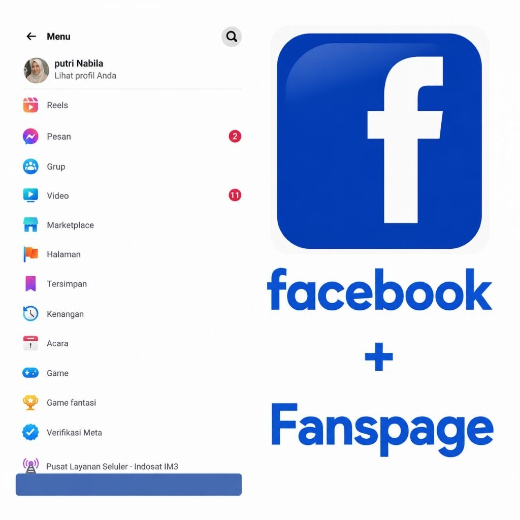 PROMO Akun Facebook+Fanspage Termurah