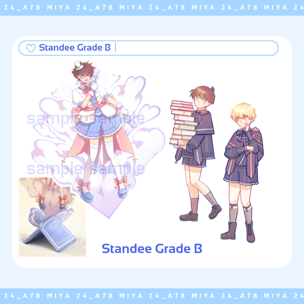 Standee Grade B - Detective Conan & Magic Kaito