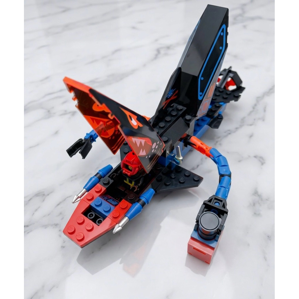 Lego kapal | Lego deep sea predator 6155 | Lego klasik vintage ikan hiu