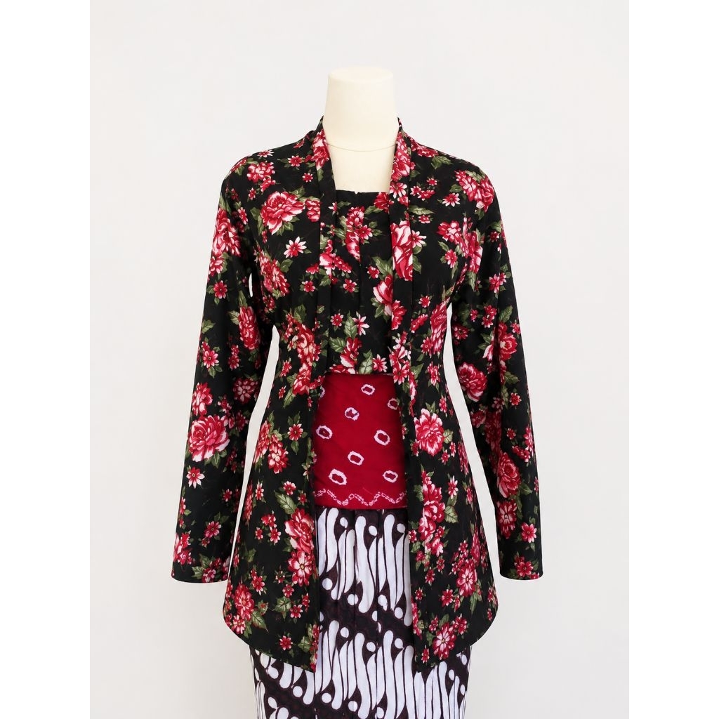 Surjan Jawa Kembang Premium Pria  Wanita Size M L XL XXL