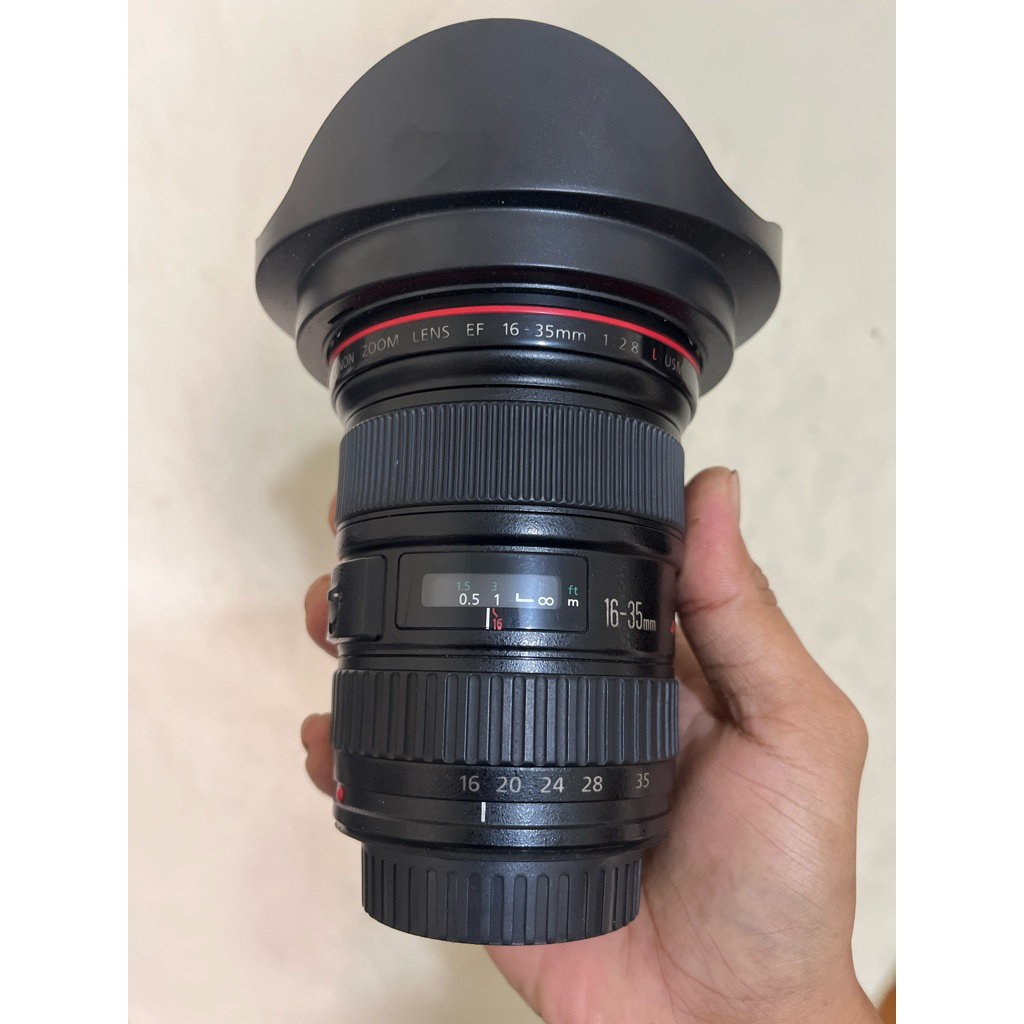 EF CANON 16-35MM  f2.8 F 2,8 L RING MERAH