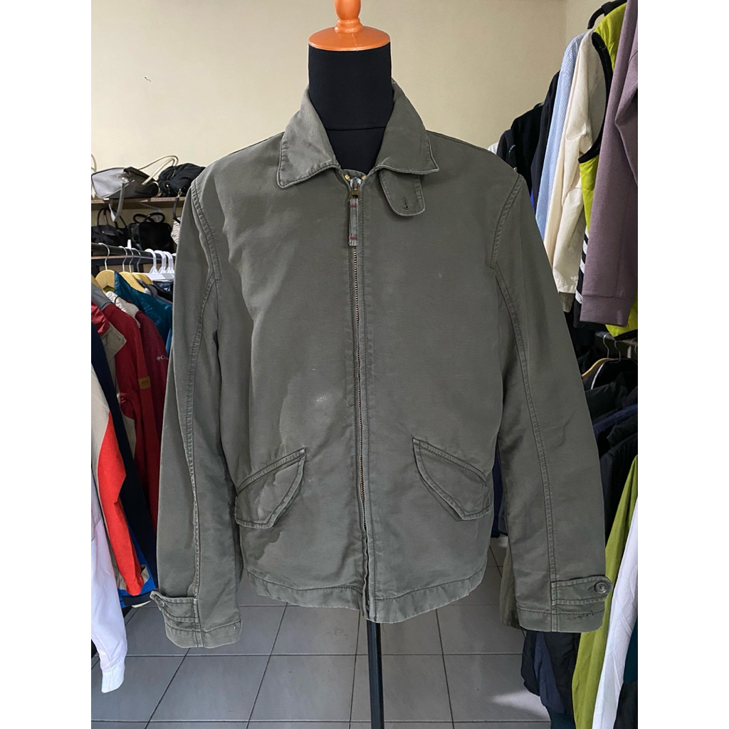 Jaket Casual Kanvas Berkerah United Colors Of Benetton Size L