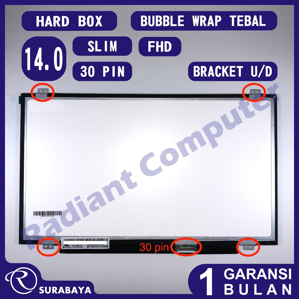 LCD LED Lenovo Thinkpad L460 L470 L480 L490