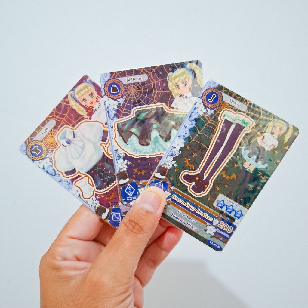 Kartu Aikatsu Yurika Green Stage Set 100% Original Official Indonesia