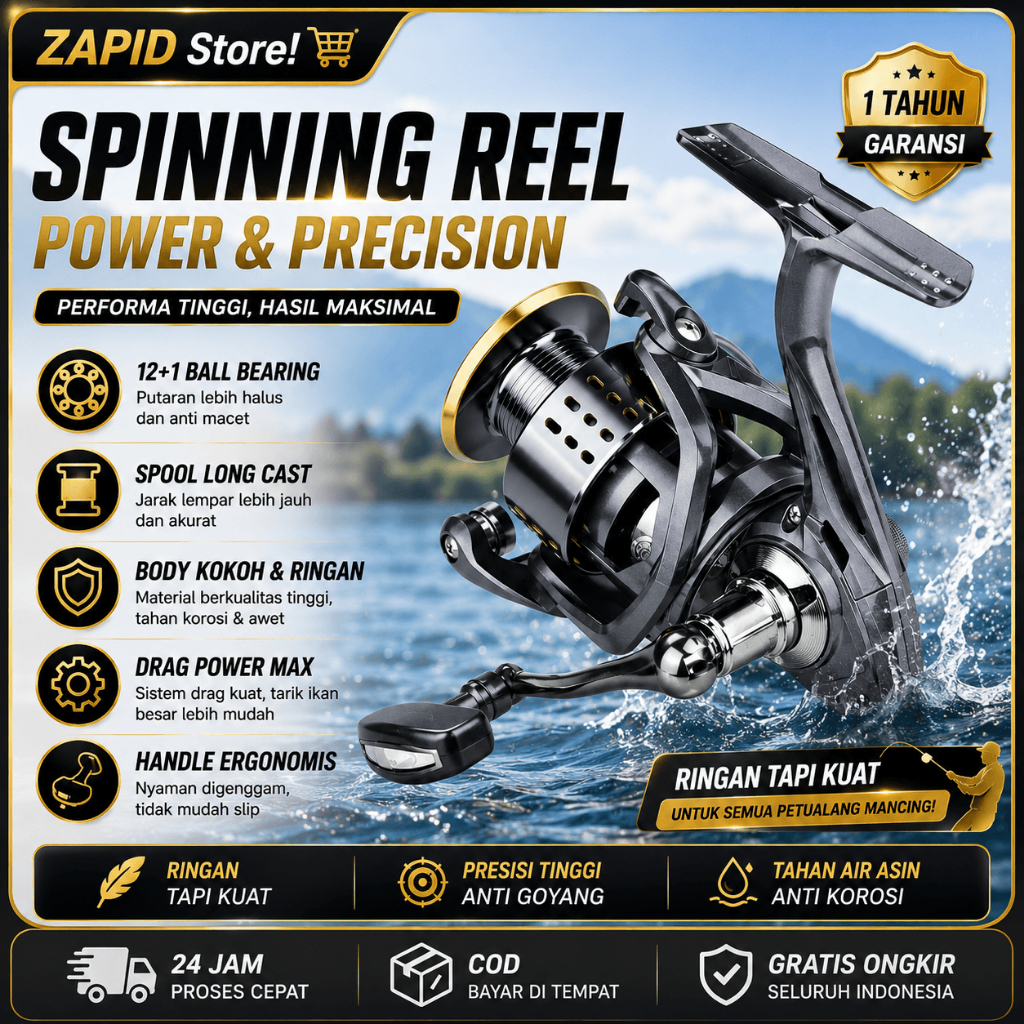 Deukio Reel Pancing Seri 2000-7000 rel pancing deukio laut murah dan kuat 20 kg rill pancing Gulunga