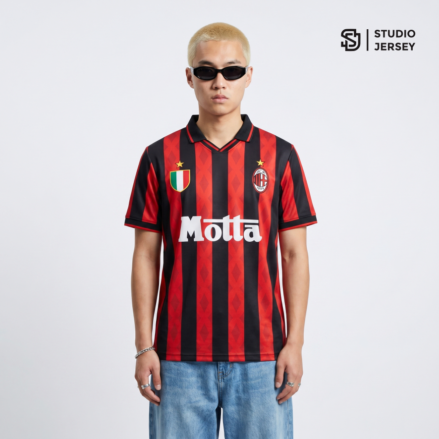 Jersey Fantasy // Vintage // Retro // AC Milan Unisex