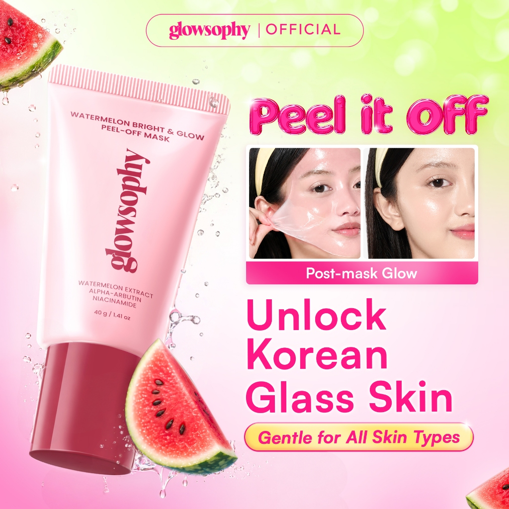 [New Launch] Watermelon Masker Wajah Peel Off dengan Ekstrak Semangka untuk Mencerahkan dan Mengangk