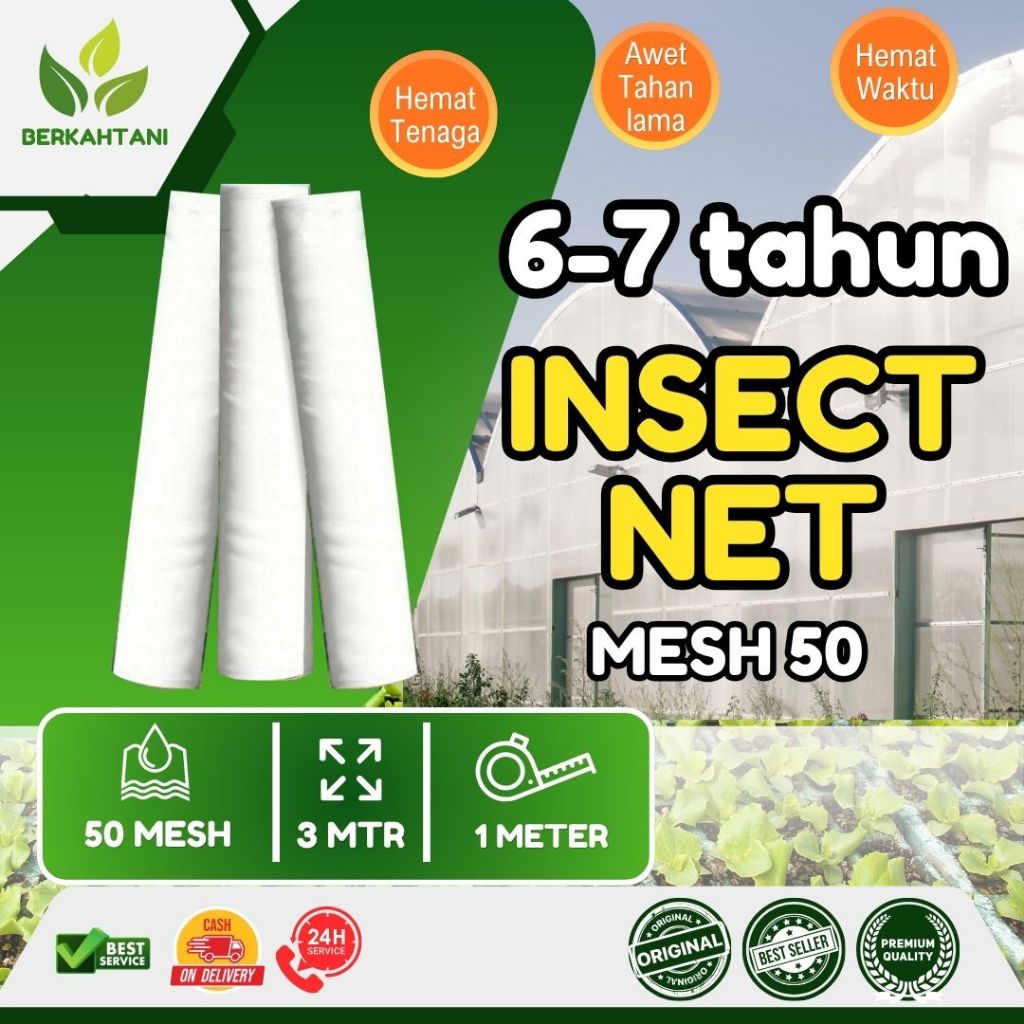 Insect Net Putih Mesh 50 Harga Meteran