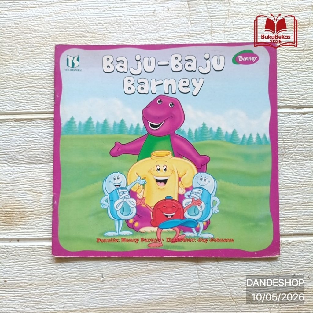 Baju-Baju Barney - Buku Cerita Anak Bekas Preloved