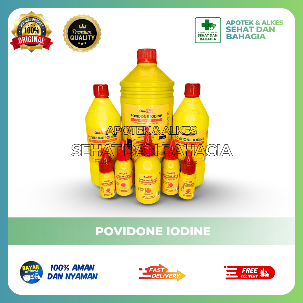 Povidine - (Povidone Iodine 300 CC)