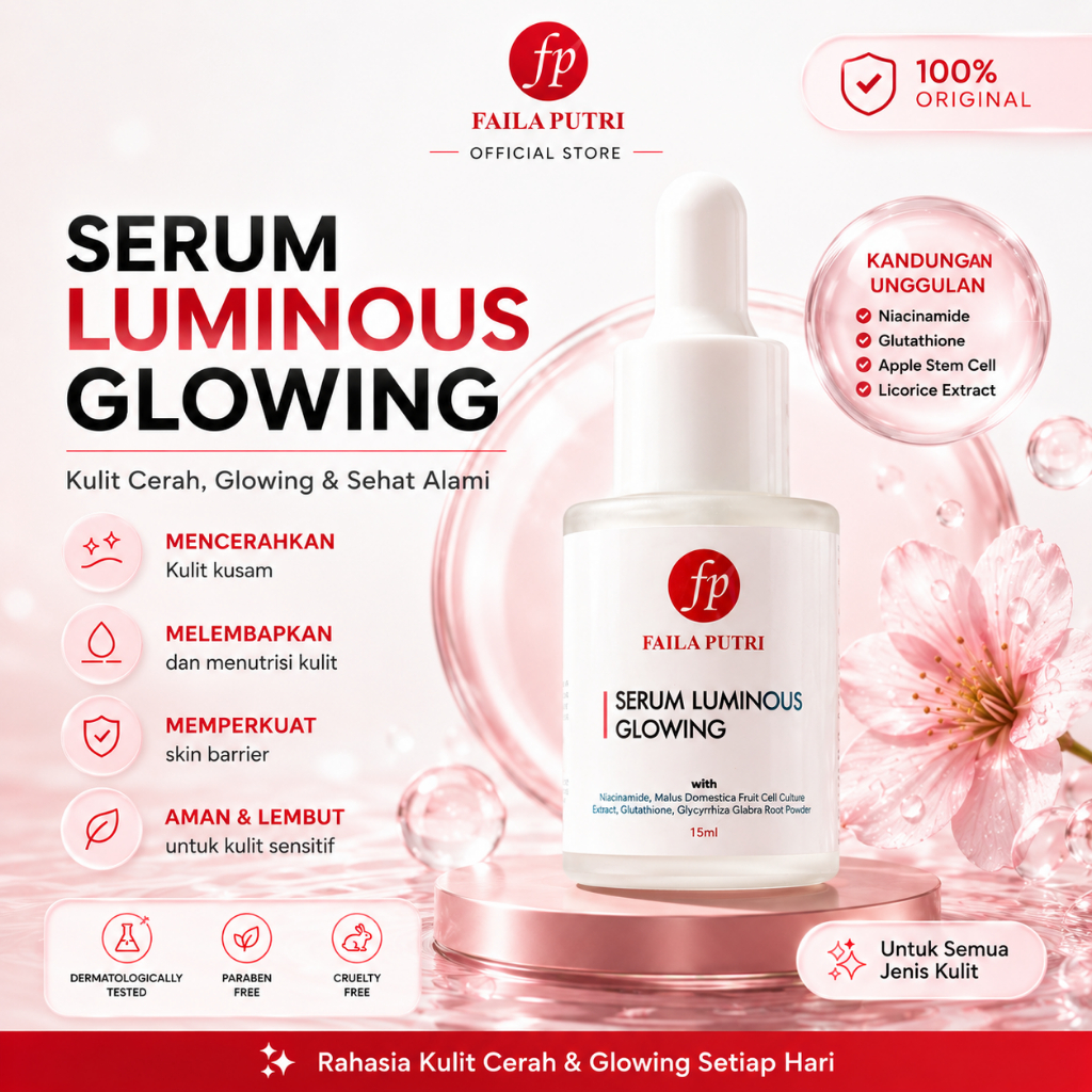 FAILA PUTRI - Luminous Serum Brightening Glowing - 15ml