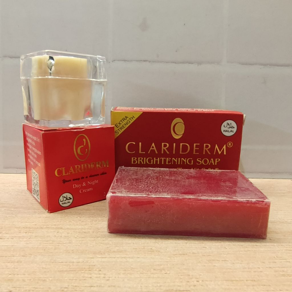 Paket Cream Clariderm Super & Sabun Clariderm 2in1