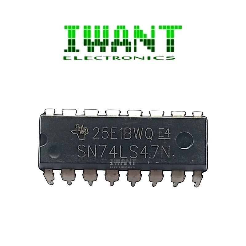 74LS47 IC SN74LS47N DIP IC 7447 IC 74LS47N IC 74 LS47 GRADE B