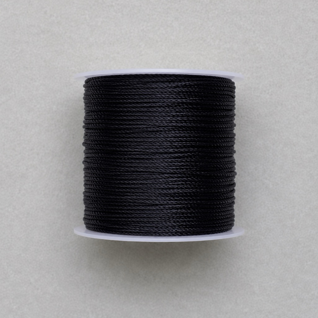 Tali / Benang Polyester 0,6 mm 0,8mm untuk gelang dll || Benang Polyester 0,6mm