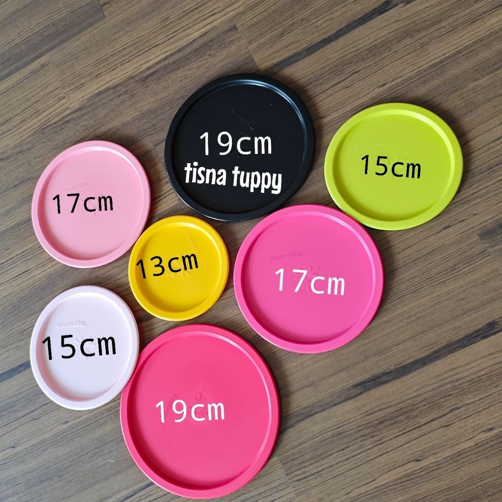 tutup mosaic canister TUPPERWARE