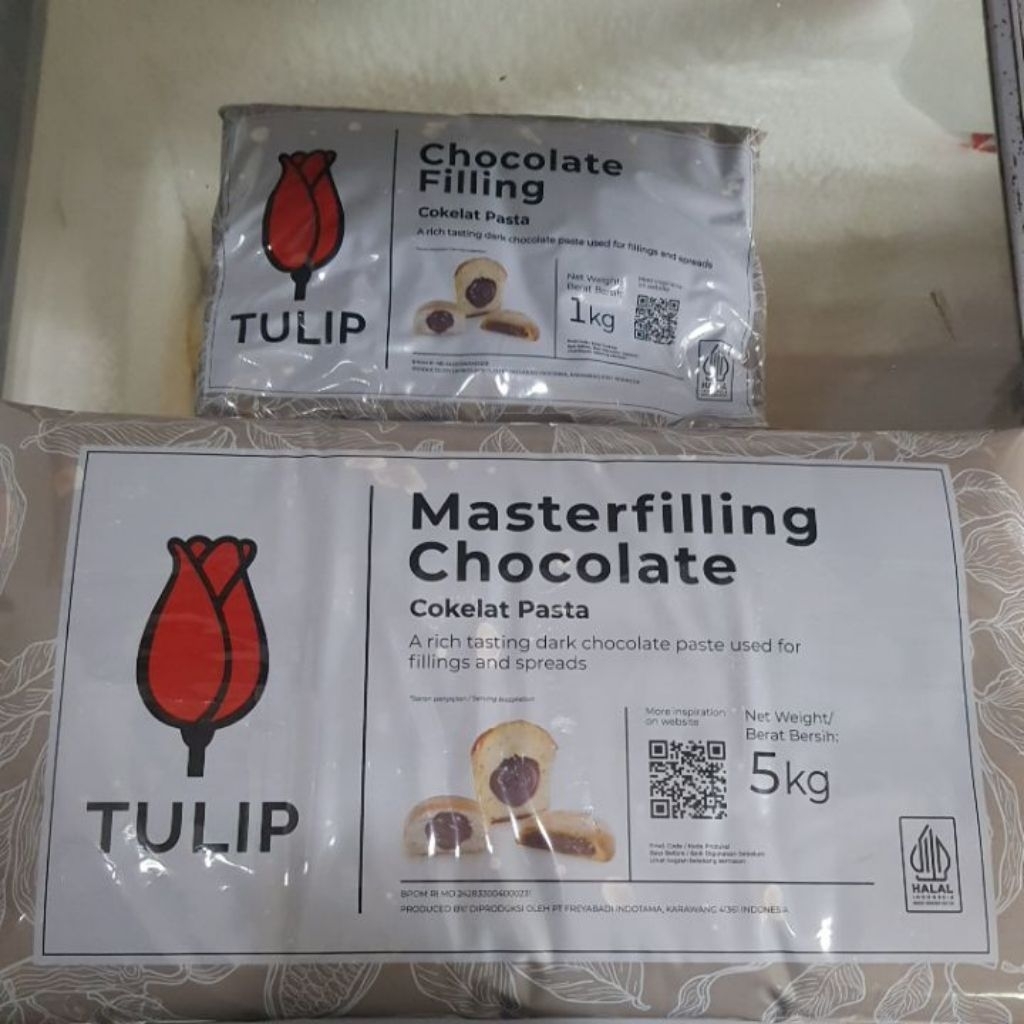 Coklat Pasta Tulip / Filling Coklat Tulip
