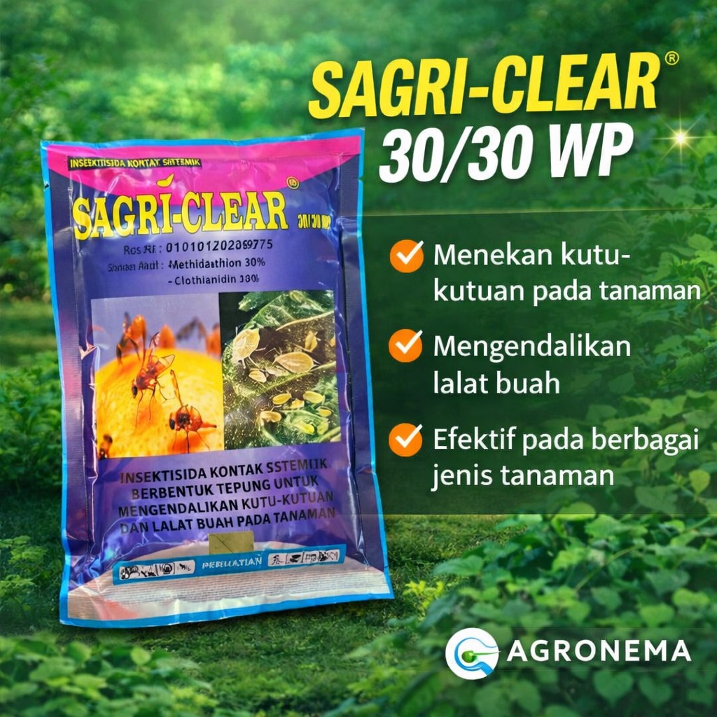 Insektisida Sagri Clear 100gr - Kontrol Sistemik, Efektif, Aman