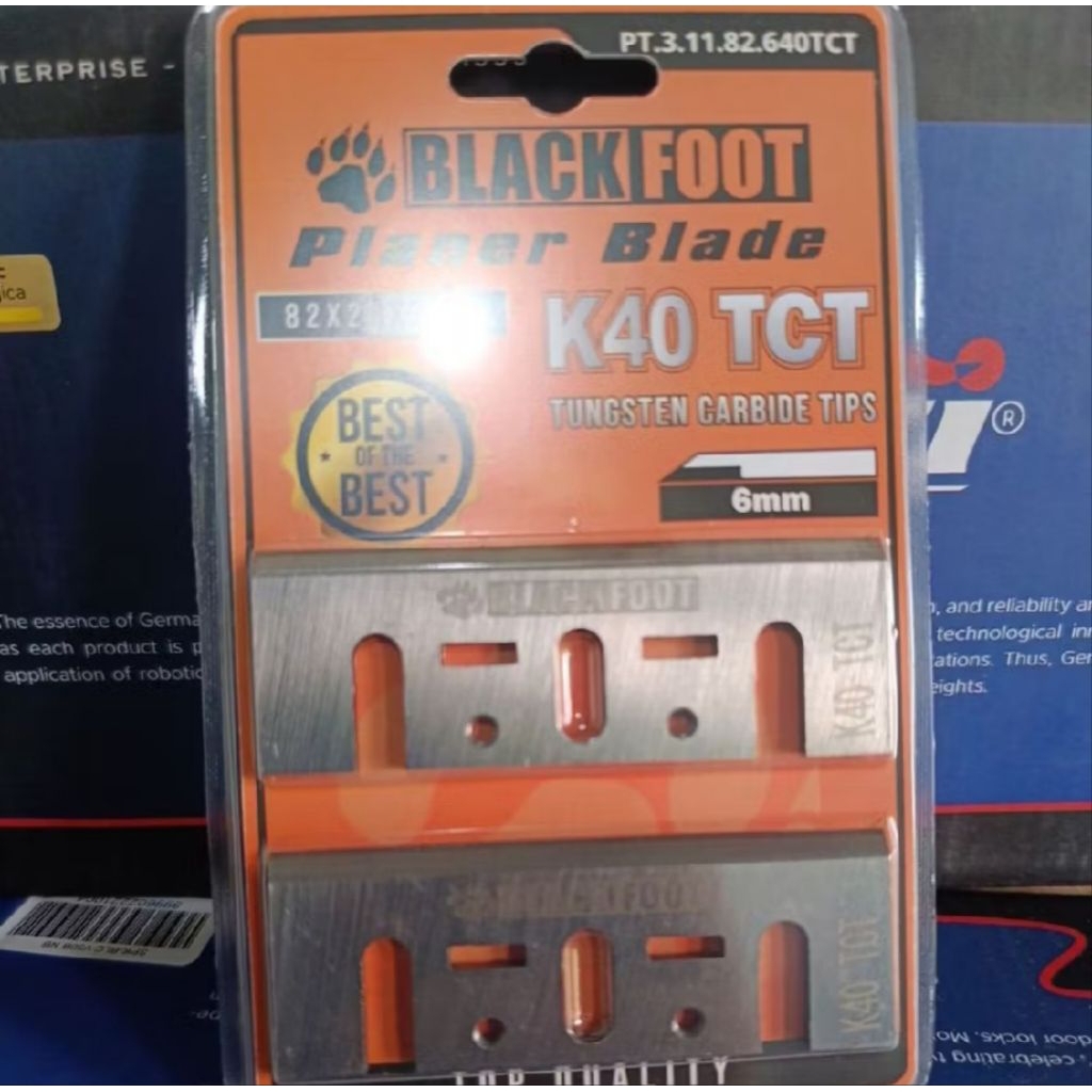 Planer Blade TCT K40 BLACKFOOT | Mata Pisau Serut K40 | Blackfoot K40