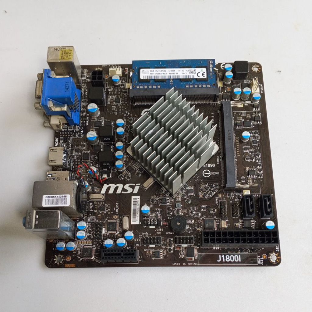 Motherboard MSI LGA 1150 mini-itx Celeron 1800