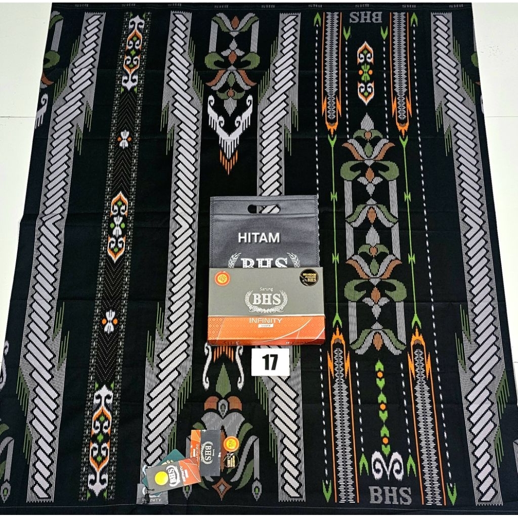 Sarung BHS INFINITY Hitam Grade Silver (Type SNA ,KJG,,KJC,PKA)