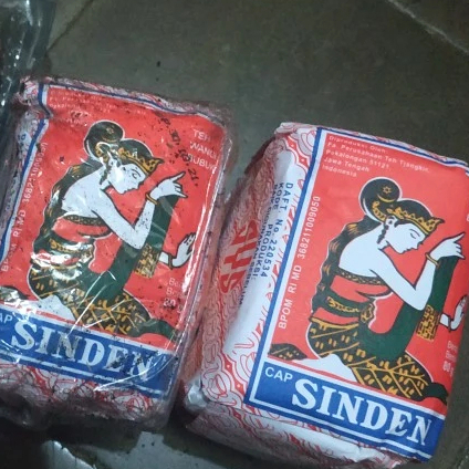 Teh Wangi Melati Bubuk  Cap Sinden Teh Tubruk Tradisional Aroma Bunga Melati  Khas Jawa 80gr