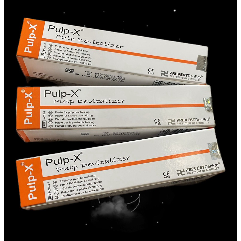 Dental devitec devit devitalisasi pulpa non arsen Pulp x