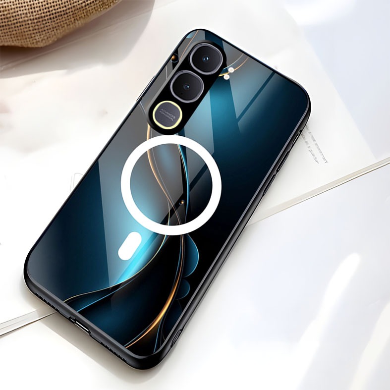 CL Softcase Glass For Vivo Y21D - Case Glass Vivo Y21D - Casing Kaca Y21D Terbaru - Casing Murah Viv