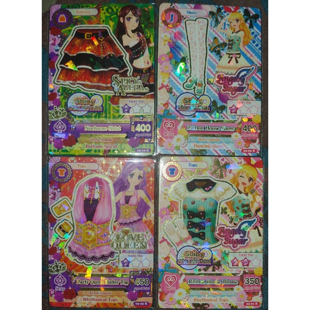 aikatsu rare take all 4 card