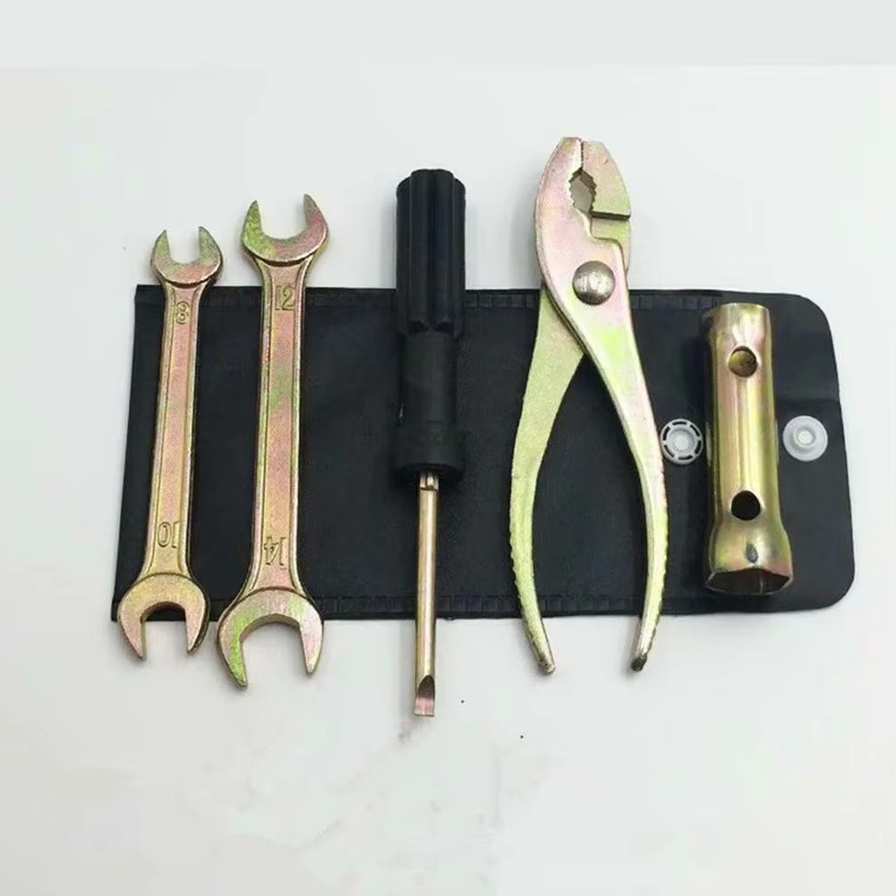 5pcs Toolkit Motor Set / Kunci Motor Lengkap / Kunci Busi / Kunci Pas / Tang / Obeng