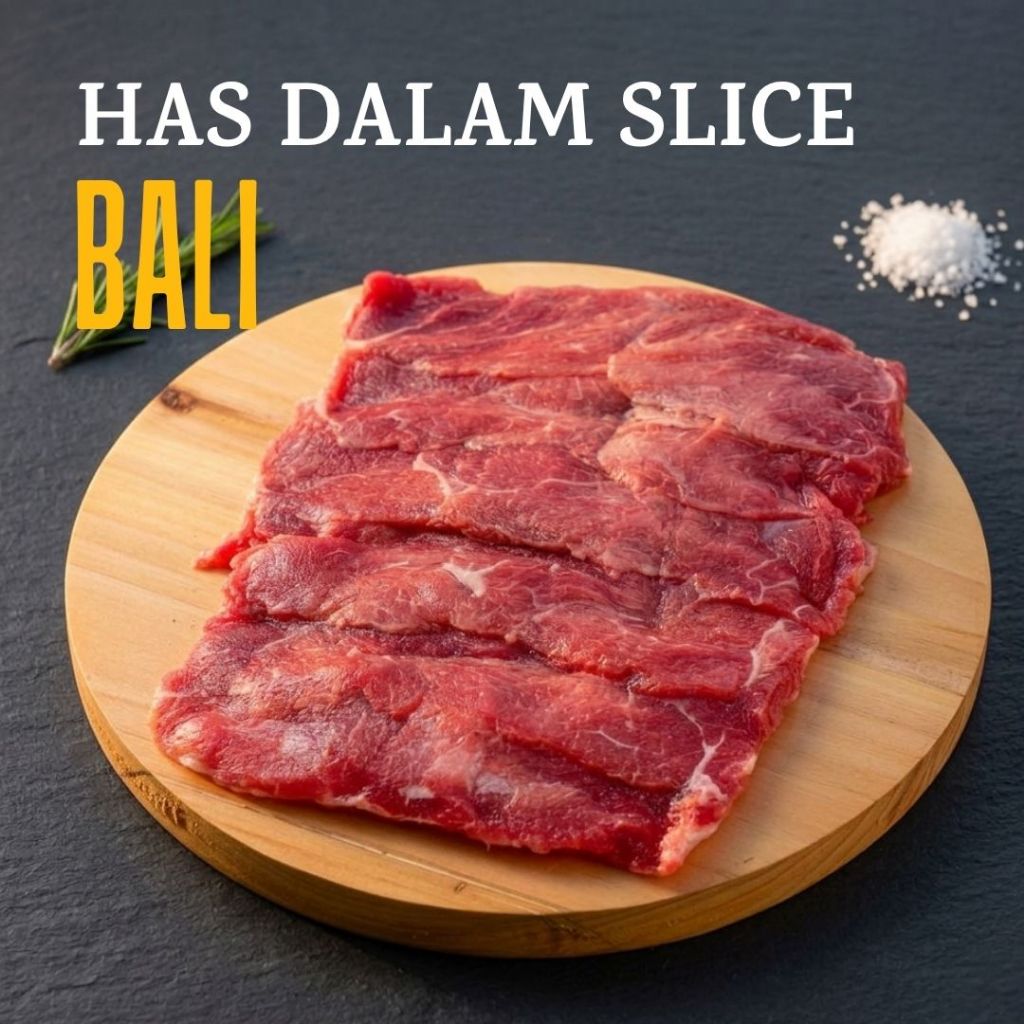 Daging Babi Has Dalam Slice Pork Tenderloin Slice 500gr
