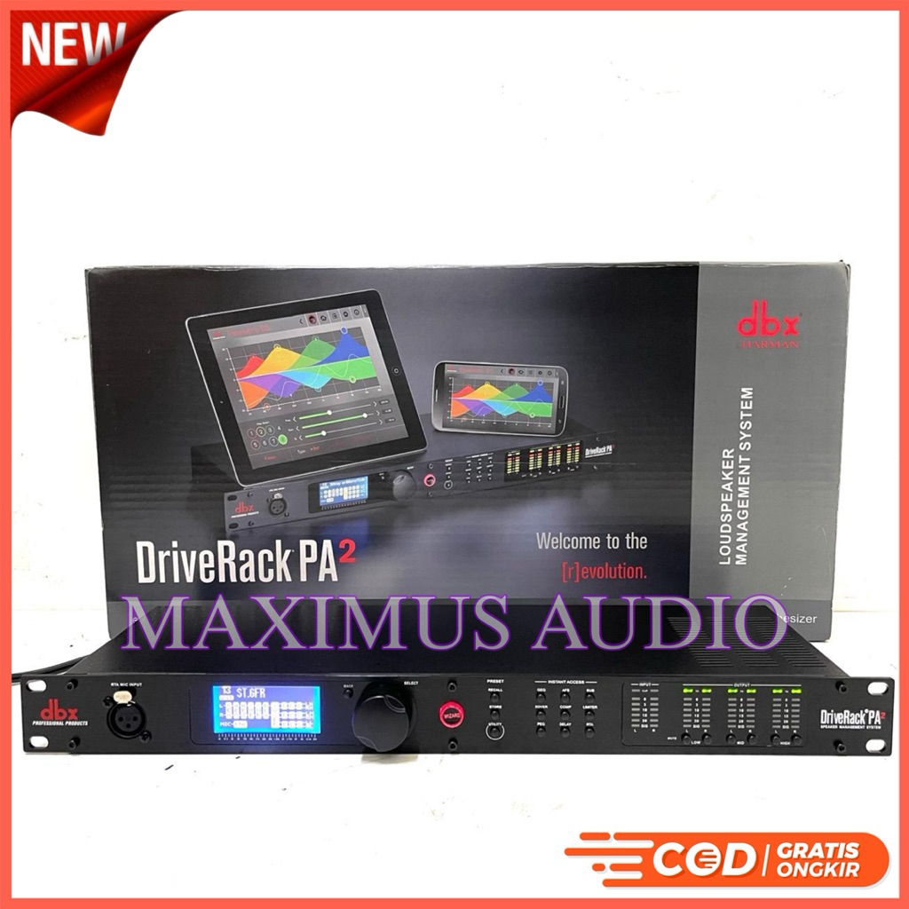 Promo Audio MANAGEMENT DBX PA2 / DBX PA 2 DRIVERACK SPEAKER MANAGEMNT