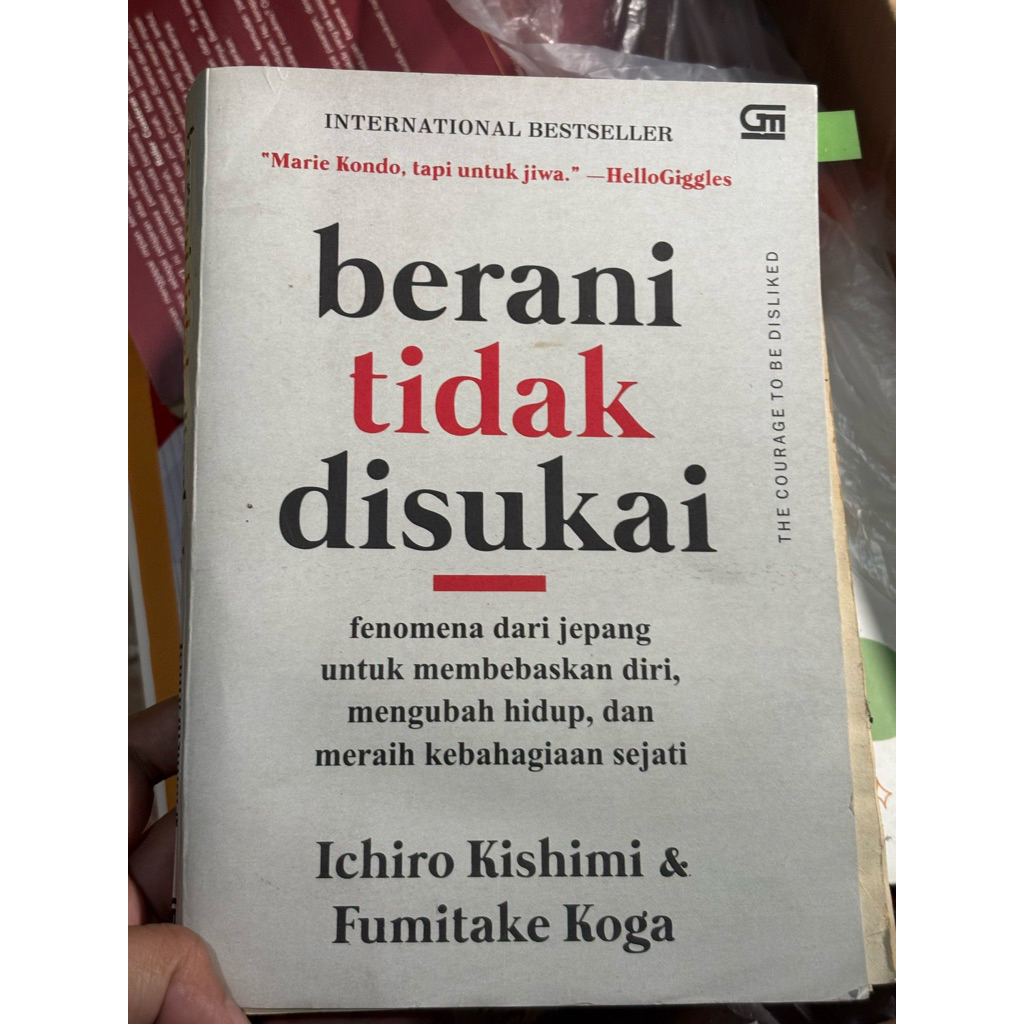 Preloved Buku Berani Tidak Disukai
