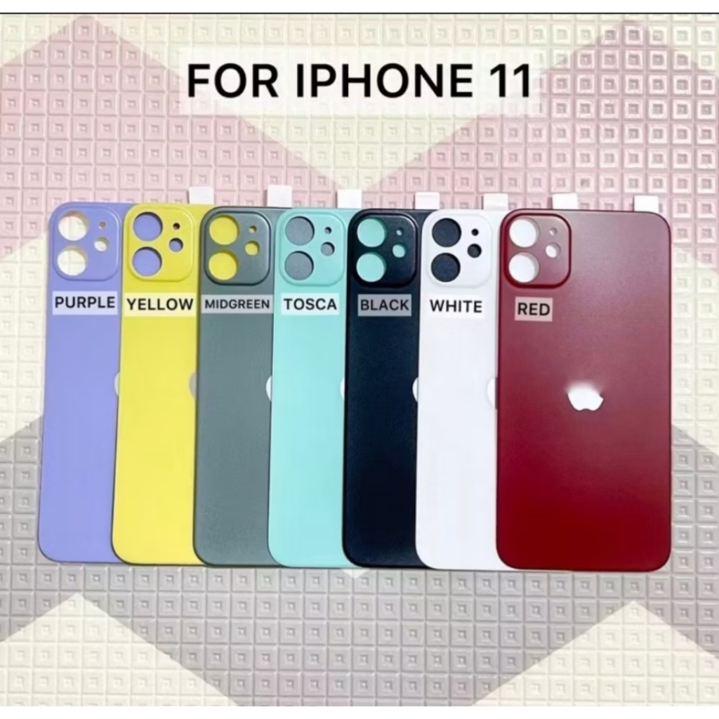 BACKDOOR BACK COVER GLASS FOR IPHONE 11 ORIGINAL NEW