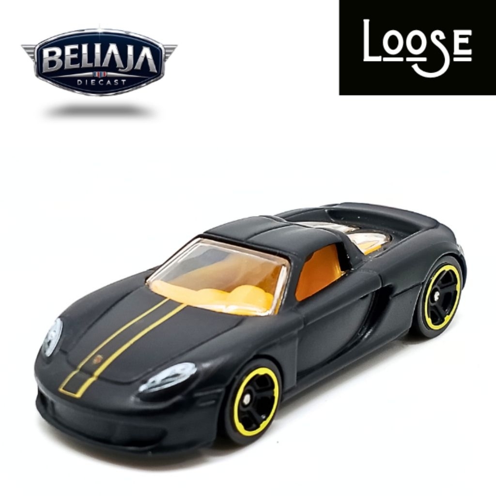 HOT WHEELS PORSCHE CARRERA GT BLACK DOFF LOOSE