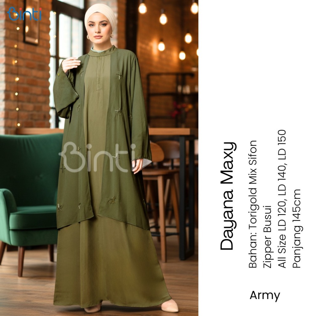 DAYANA#1 DRESS JUMBO LD 120 LD 140 150 BAHAN TORYGOLD MIX SIFON BY BINTI BAJU JUMBO TERBARU GAMIS BI