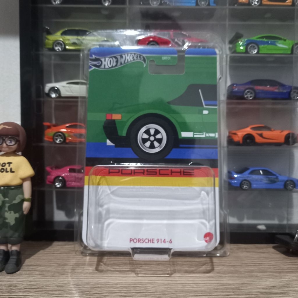 Custom Card Porsche 914-6 CHASE Green/Hijau Porsche Edition Hot Wheels