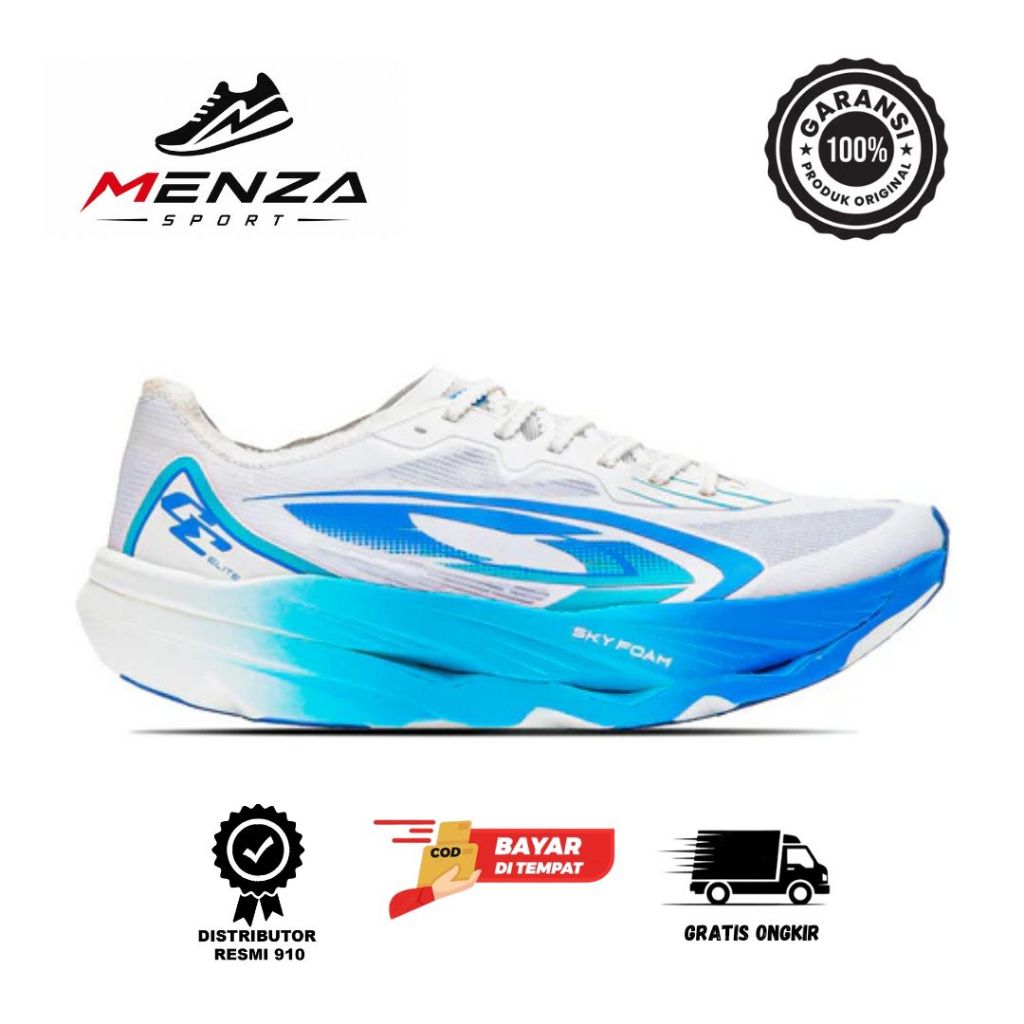 910 Nineten GEIST EKIDEN ELITE X - PUTIH/BIRU