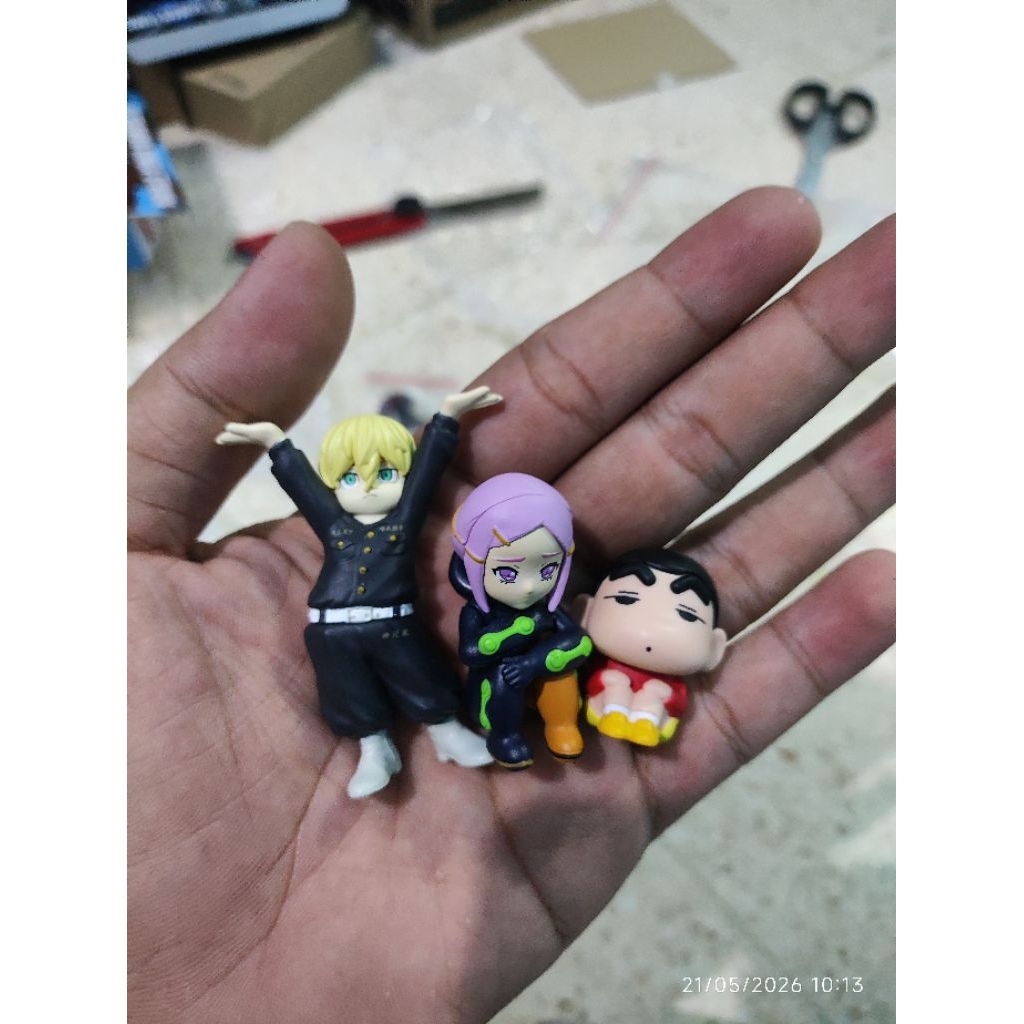 gachapon gashapon figure ori chifuyu anemone shinchan ori