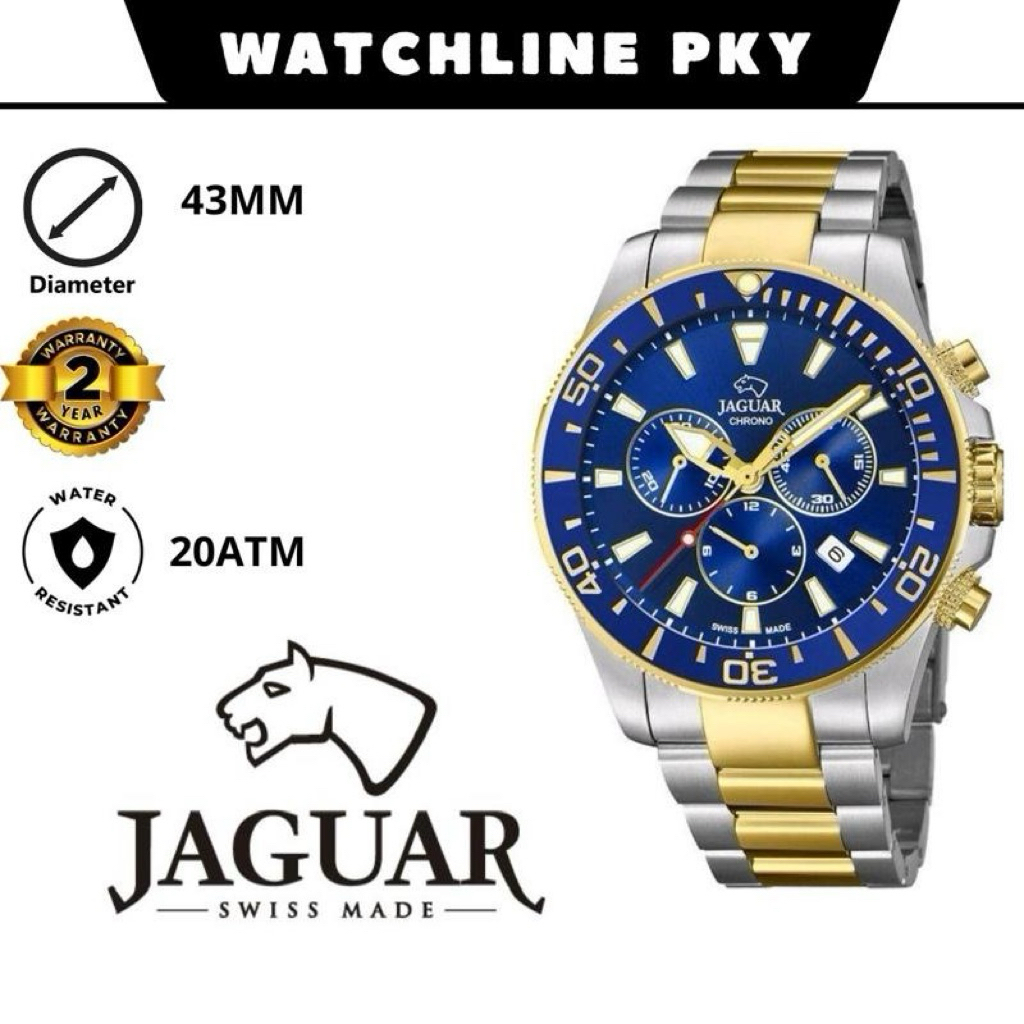 JAM TANGAN PRIA BRAND JAGUAR ORIGINAL