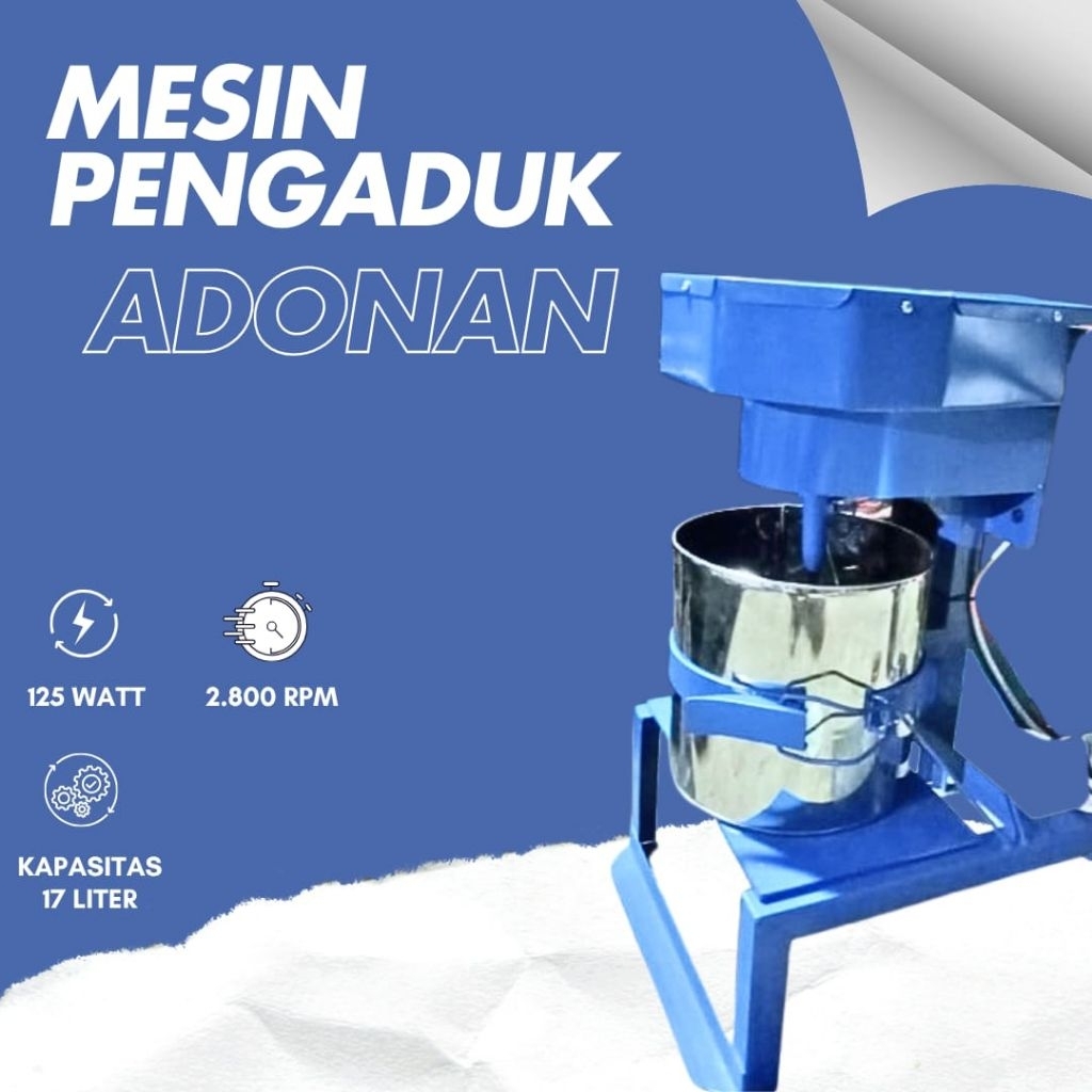 mixer pengaduk vertikal adonan donat