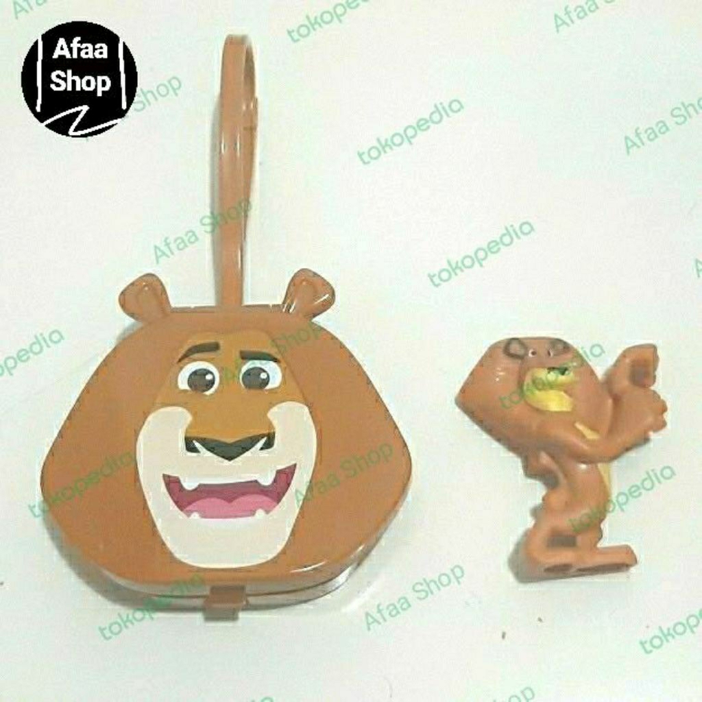 Mainan preloved happy meal mcd 2021 figure alex madagascar dreamworks