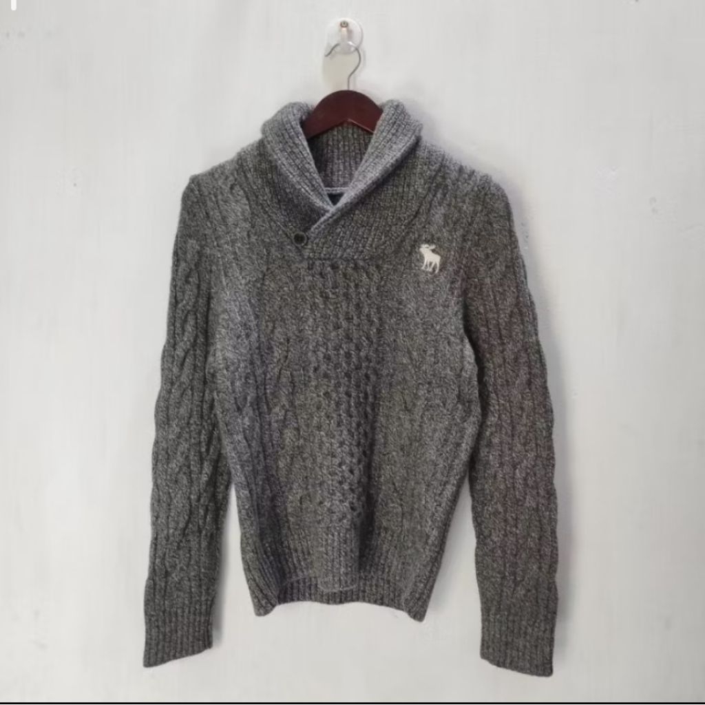 SWEATER RAJUT KEPANG ABERCROMBIE