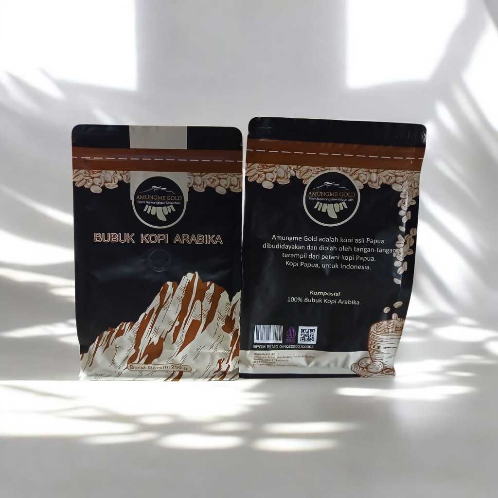 Kopi Amungme Papua  – Kelezatan dari Tanah Papua Varian 250 gram dan 100 gram