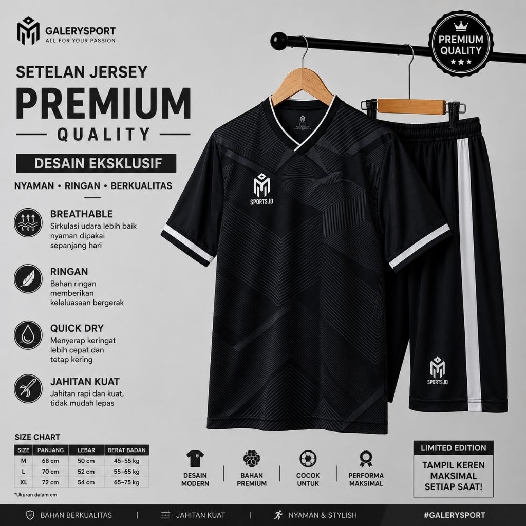 STELAN BAJU BOLA / STELAN BAJU OLAHRAGA / STELAN BAJU FUTSAL / STELAN BAJU CUSTOM / KAOS TIM / Kaos 