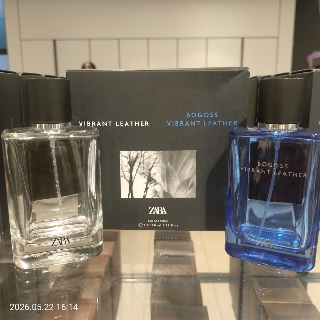 PARFUM ZARA EDP VIBRANT LEATHER BOGOSS - VIBRANT LEATHER BOGOSS SUMMER  VIBRANT LEATHER - VIBRANT LE
