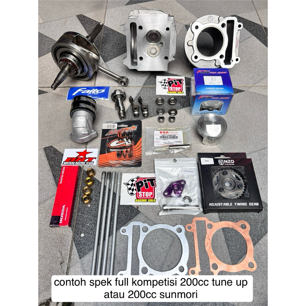 mesin mio sunmori 200cc mesin mio 200cc tune up